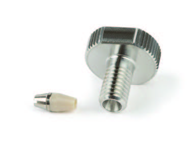 Obrázek EXP Hand-Tight Fittings, Nut with ferrule